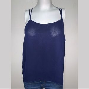 Mine Strappy Sheer Tank